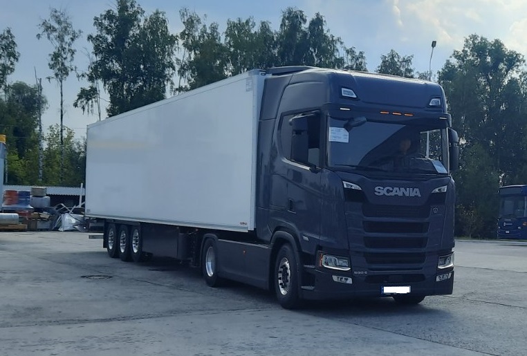 Тягач Scania active prediction