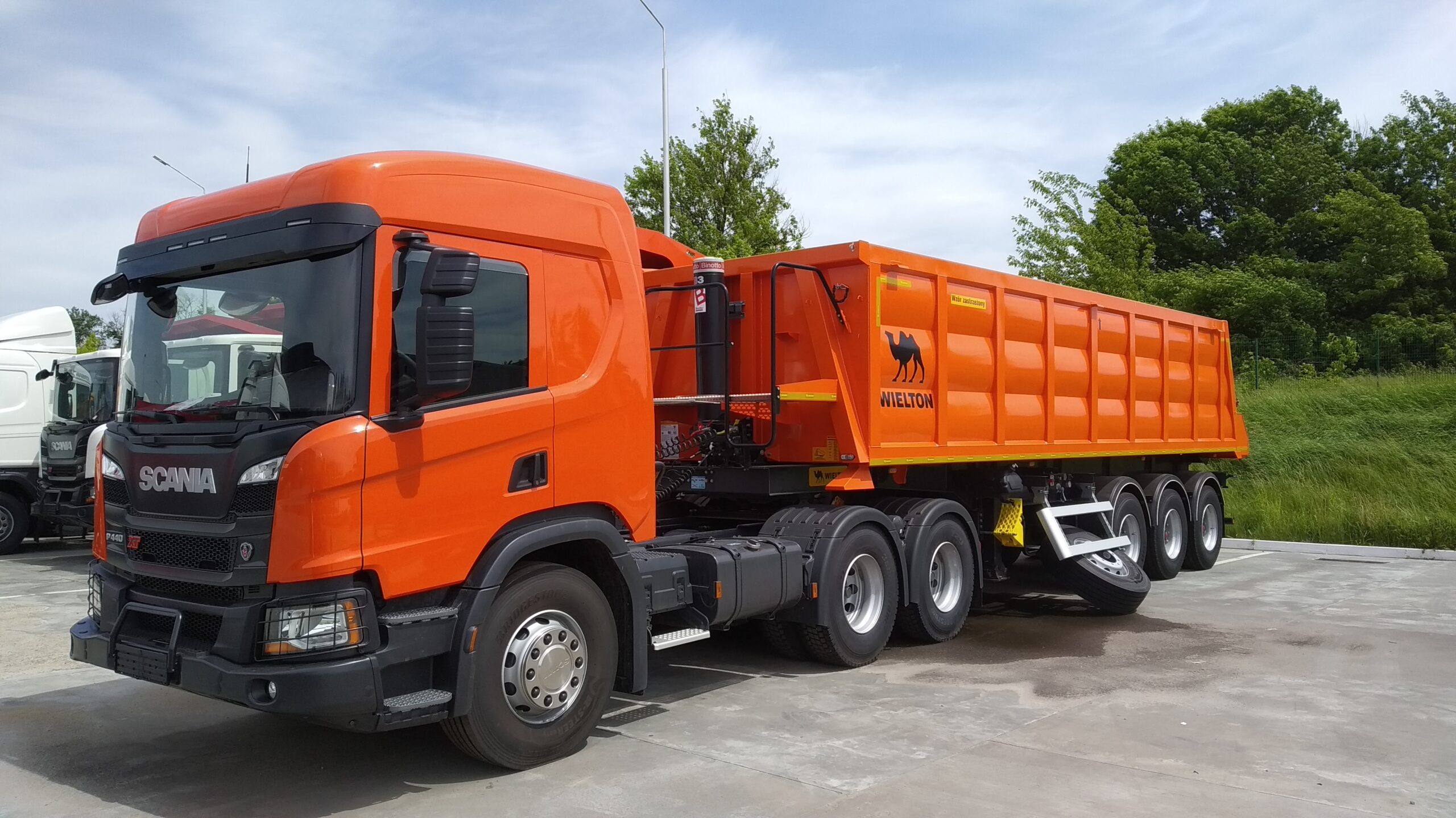 Тягач Scania 6х4