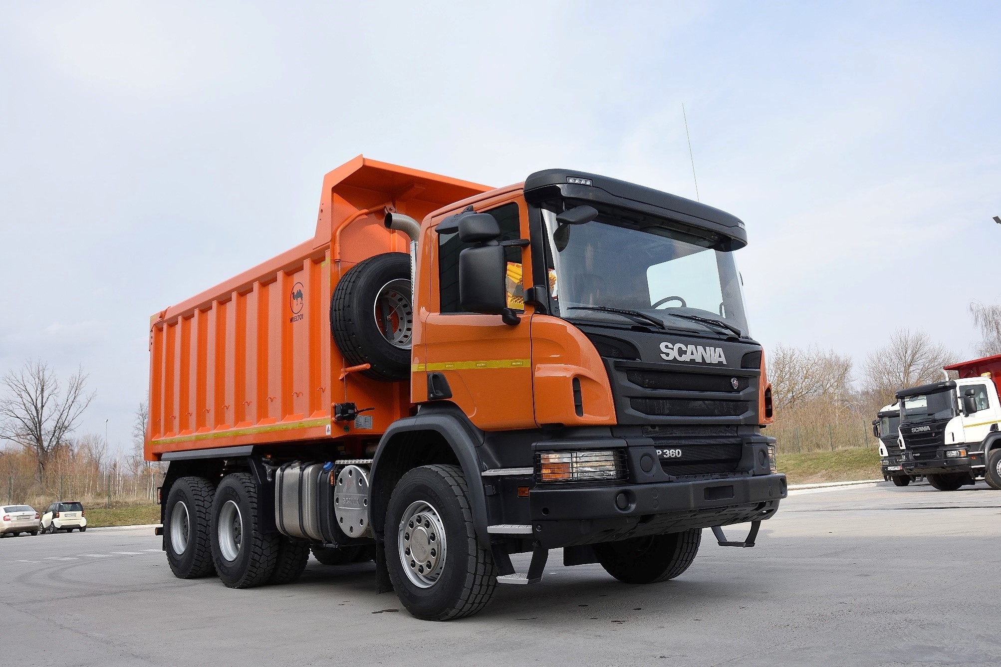Самоскид Scania 6х4